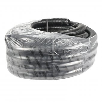 Kunststoff Wellrohr mittel schwarz 50mm, Länge 25m 