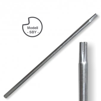 Stahl-Steckmast SBY Länge 1,5m - Durchmesser 48mm 
